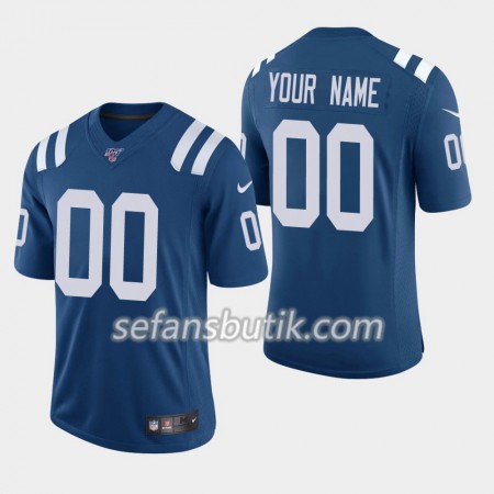 Indianapolis Colts Tröjor Custom Nike Blå 100th - Herr Indianapolis Colts Tröjor Custom Nike Blå 100th - Herr